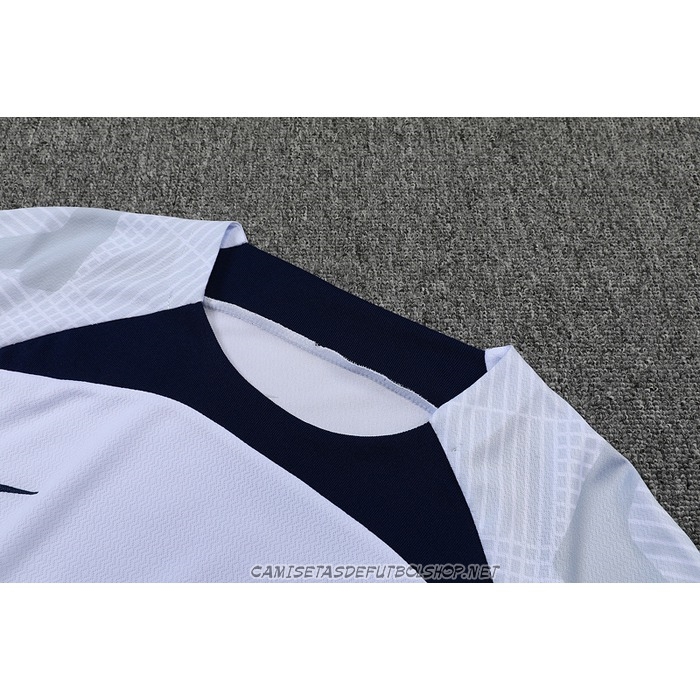Chandal del Paris Saint-Germain 22-23 Manga Corta Blanco - Pantalon Corto